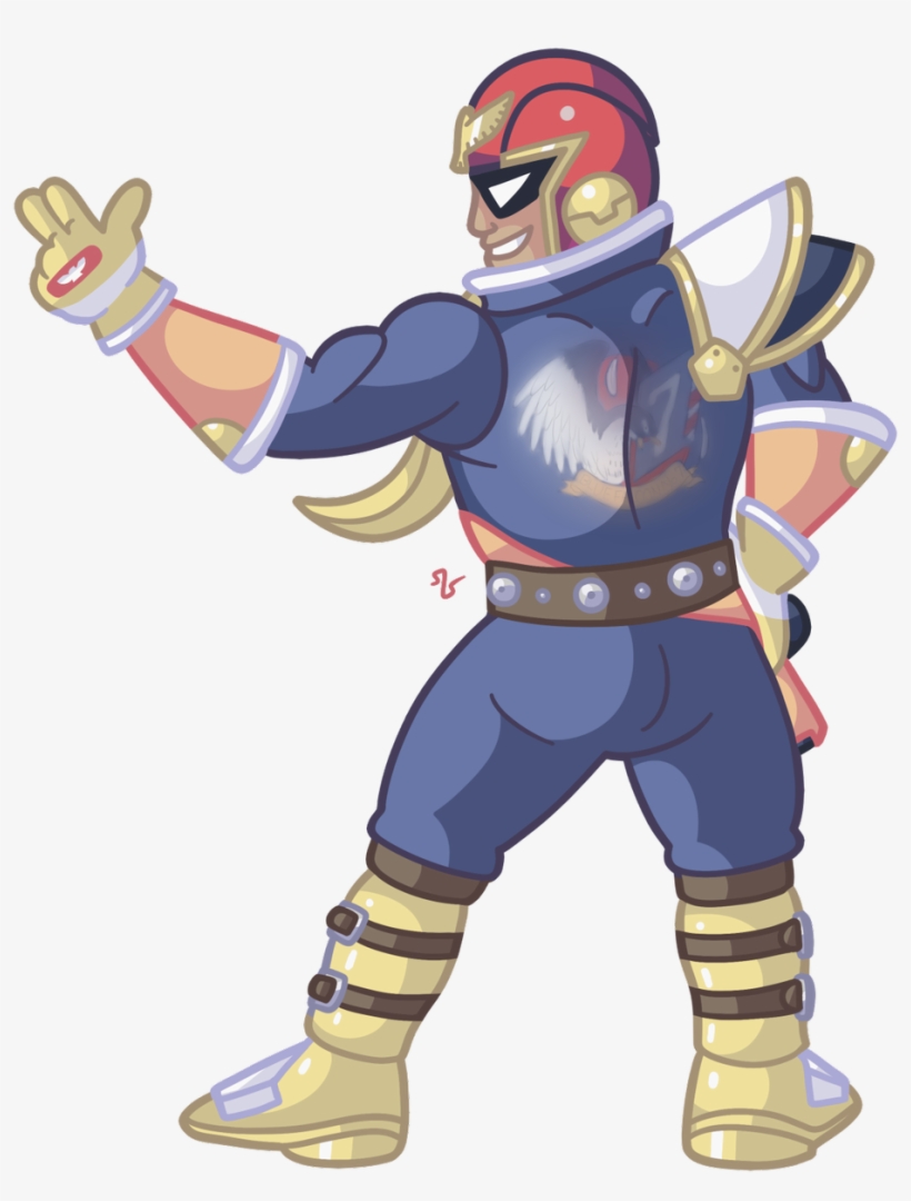 Captain Falcon Did You Know Captain Falcon Is 37 Years - Cartoon, transparent png #2021491