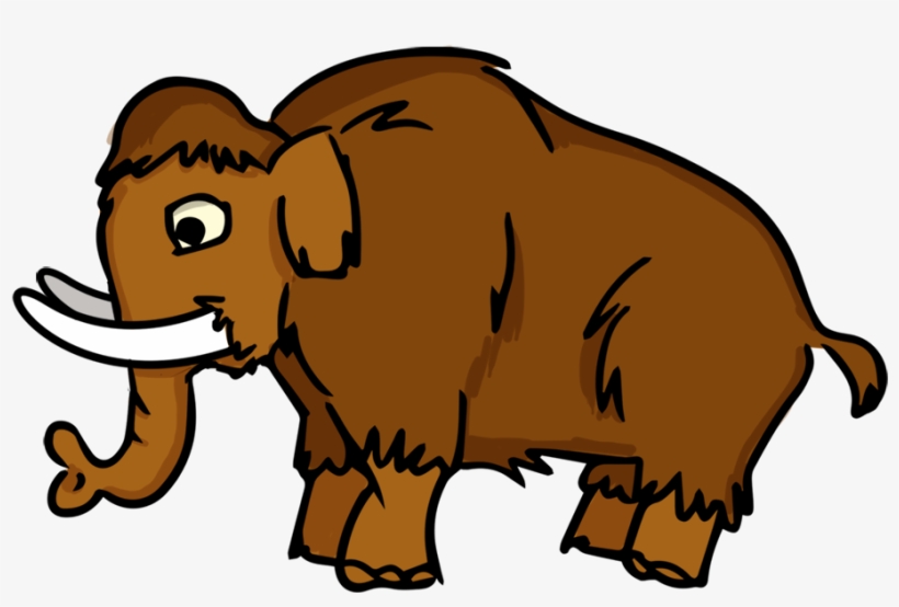Extinct Clipart Menacing - Clipart Mammoth, transparent png #2021654