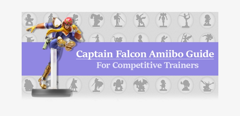 Amiibo Training Guide - Amiibo Super Smash Bros. Captain Falcon Wii U, transparent png #2021746