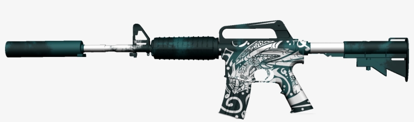 M4a1-s - Imagine - M4a1s Silhouette Csgo, transparent png #2022216