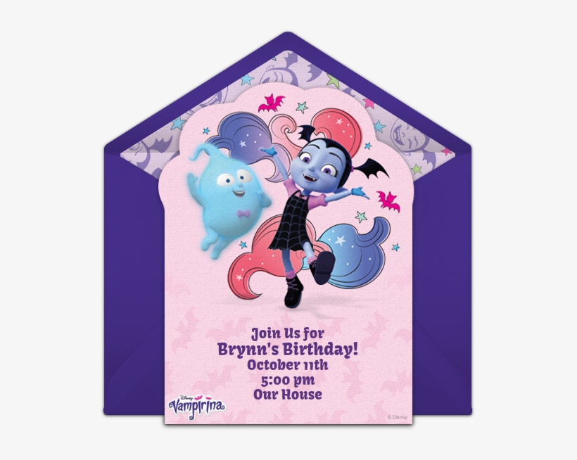Vampirina Online Invitation - Cookie, transparent png #2022767