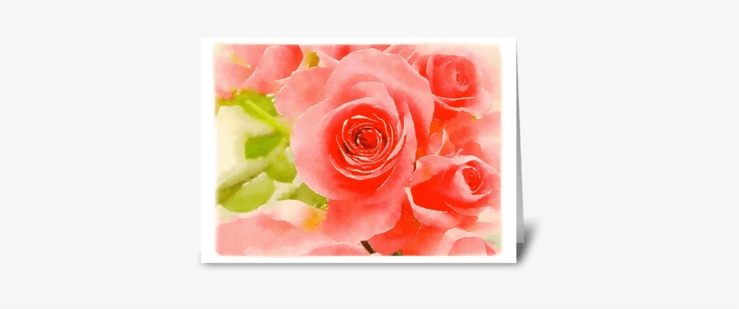 Roses Greeting Card - Wallpaper, transparent png #2023040