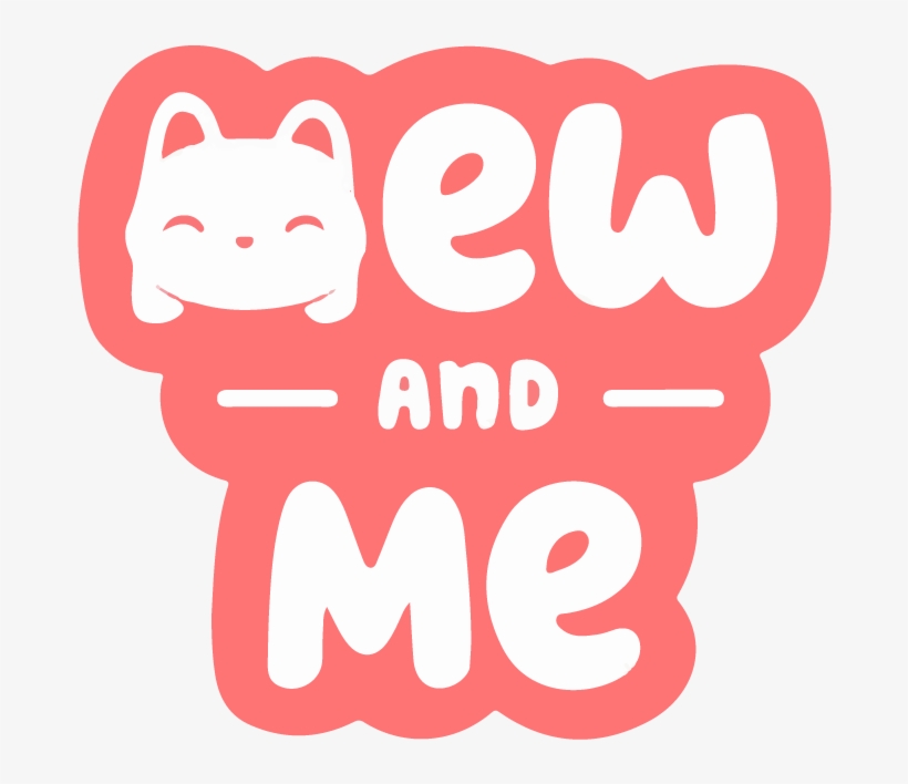 Mew And Me - Logo, transparent png #2023121