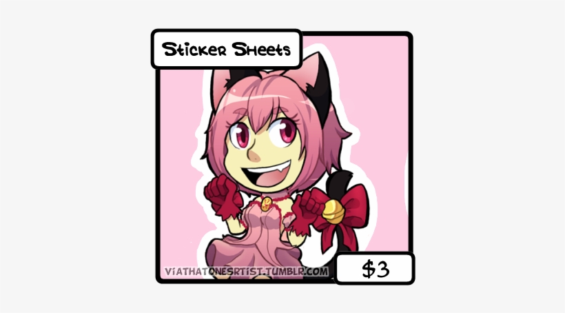 Tokyo Mew Mew Stickers - Cartoon, transparent png #2023141