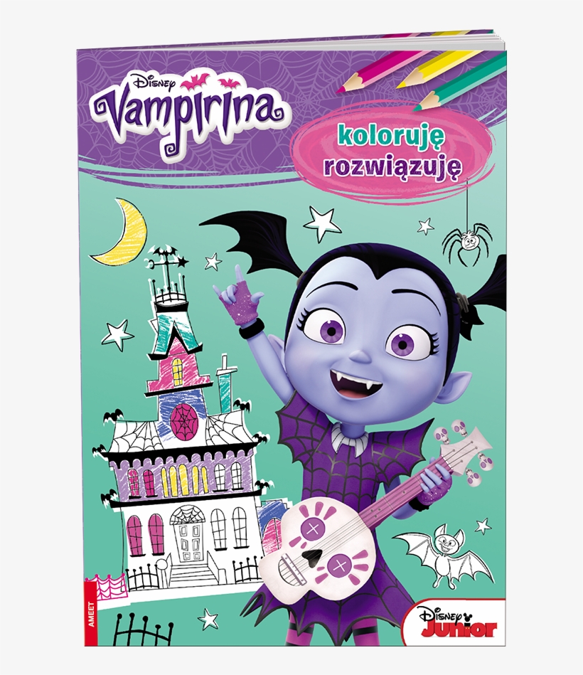 Koloruję, Rozwiązuję - Vampirina Meet Vampirina By Disney Book Group, transparent png #2023193
