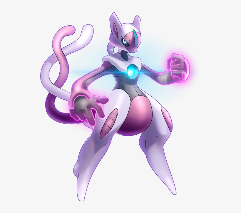 Stats, Moves, Evolution, Locations & Other Forms - Pokemon Mewtwo Deoxy, transparent png #2023237