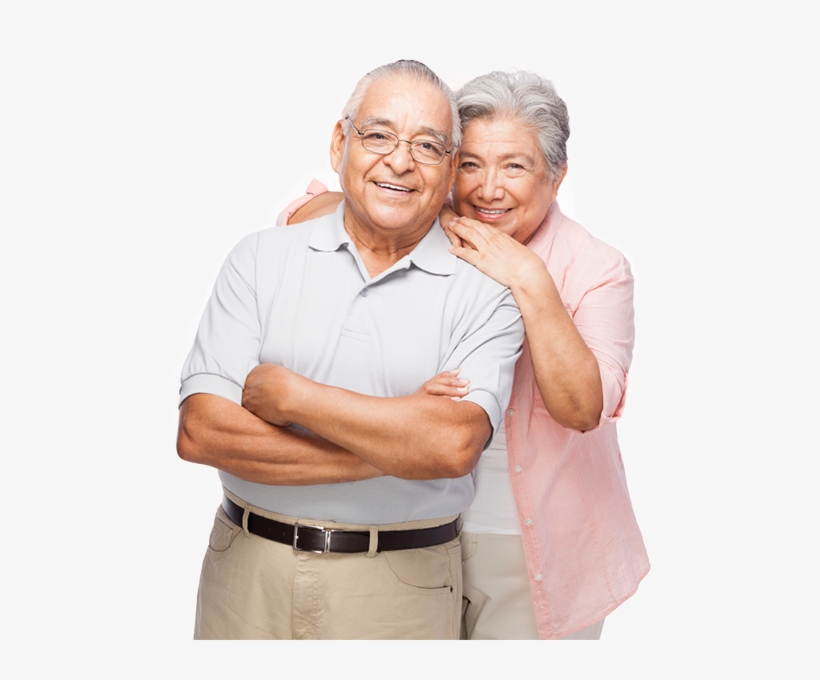 Senior Couple Png - Old Couple Smiling Png, transparent png #2023363