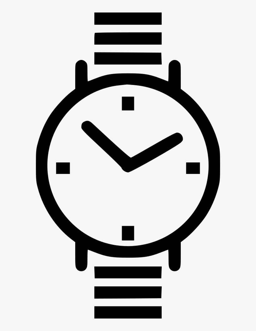 Watch Icon Png - Watch Icon Black Transparent, transparent png #2023617