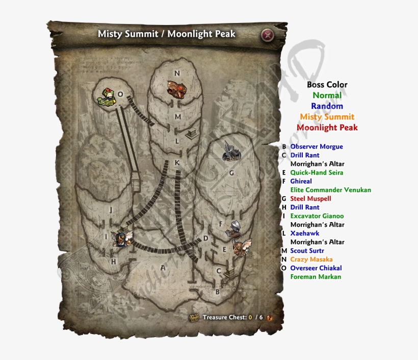 Vindictus Misty Summit Map, transparent png #2023775
