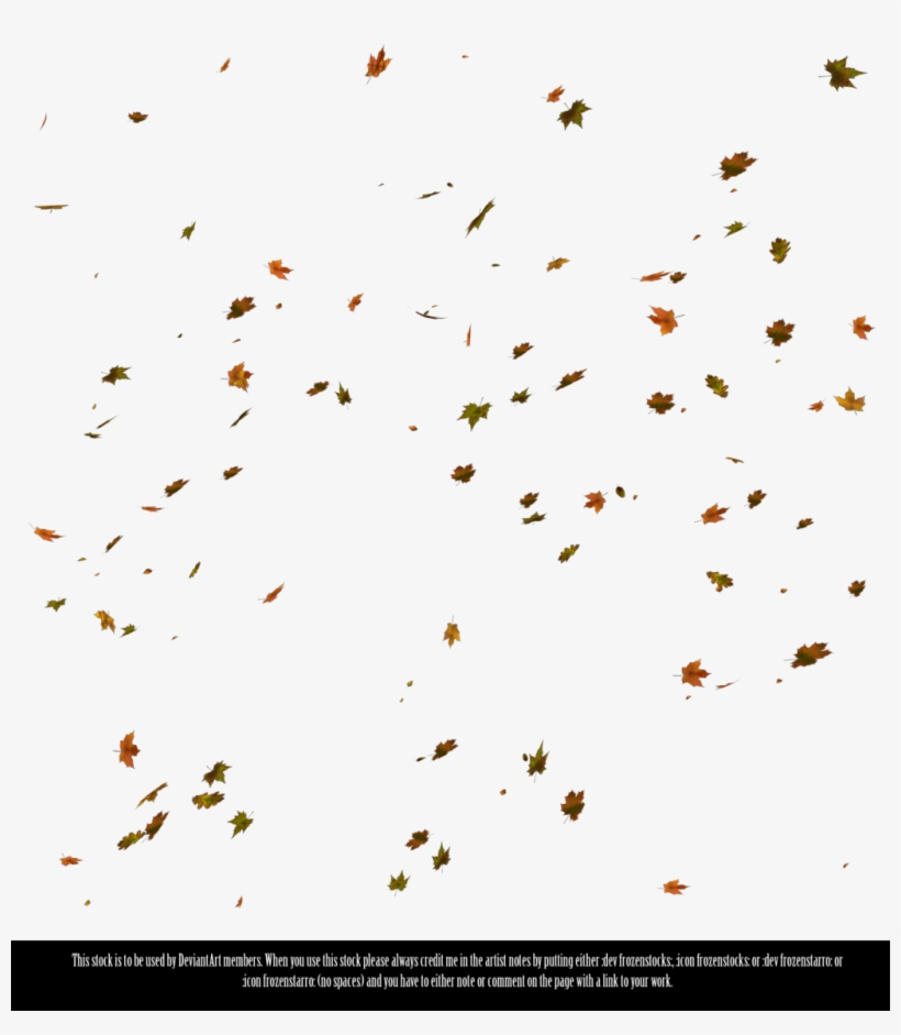 Falling Autumn Leaves By Frozenstocks - Autumn Leaves Fall Png, transparent png #2023801