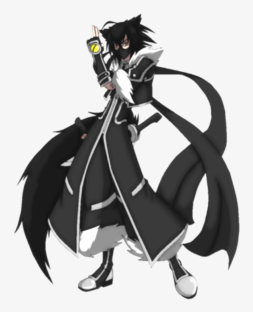 Bbcp Character Select Hayate Shadow By Nightmarezenuki-d5i5tjm - Anime Shadow Characters, transparent png #2023975