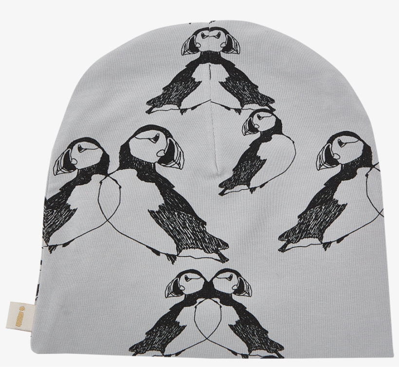 Misty Grey Puffin Hat - Iglo + Indi Hat - Puffin Size 3-12 Months, transparent png #2024064