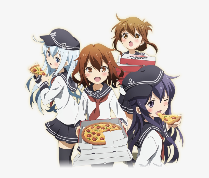 14 Jul - Kantai Collection Anime Inazuma And Ikazuchi, transparent png #2024460