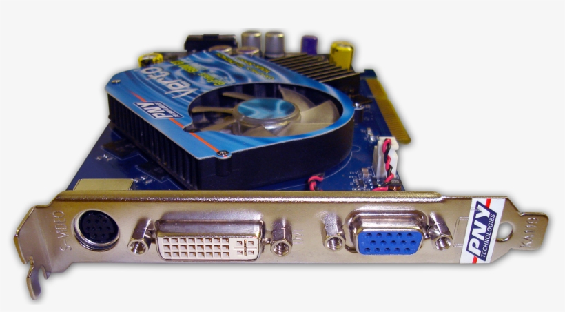 File - Gpu-connections - Graphics Card S Video, transparent png #2024553