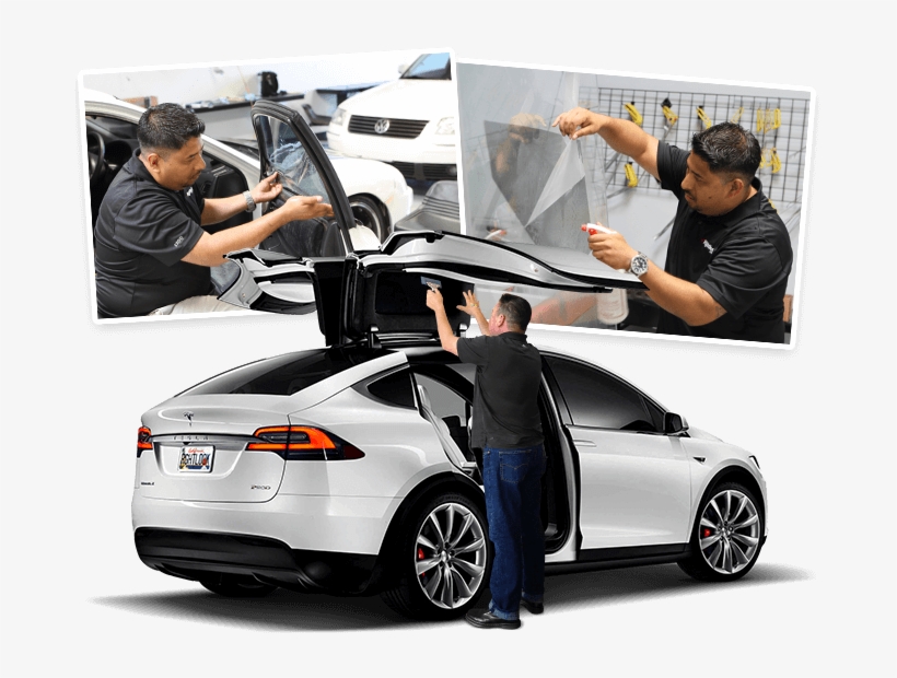 Car Window Tinting Training - Tesla Model X 4k, transparent png #2024667