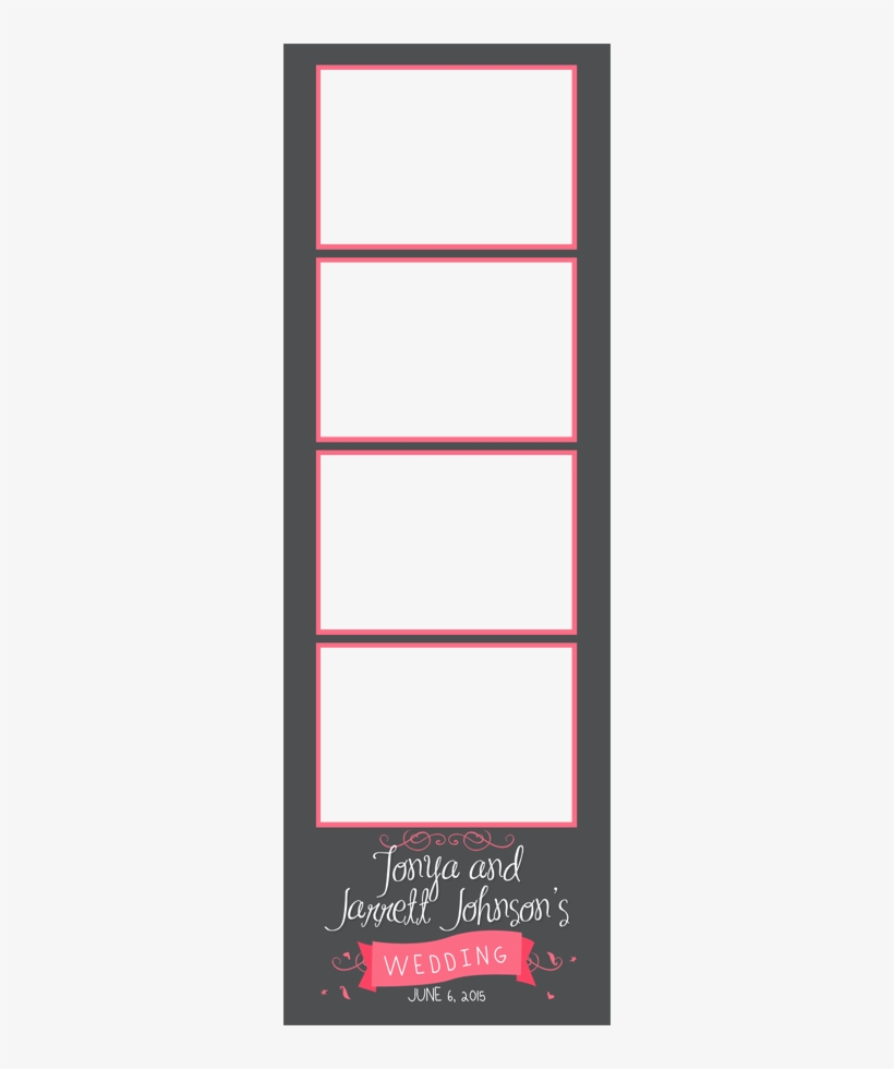 For More Photo Strip Designs, Visit Our Visit Fbpage - Booth Photo Strips Design, transparent png #2024688