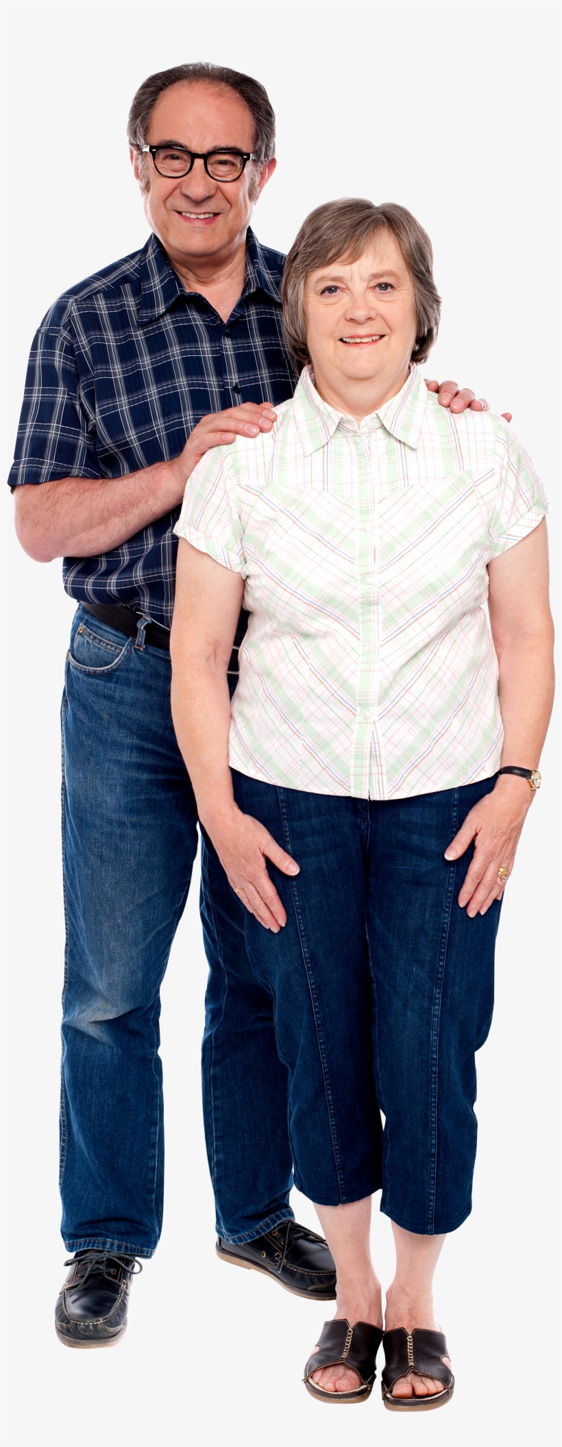 Senior Couple Png Clip Art Transparent Download - Old Couple Png, transparent png #2024872