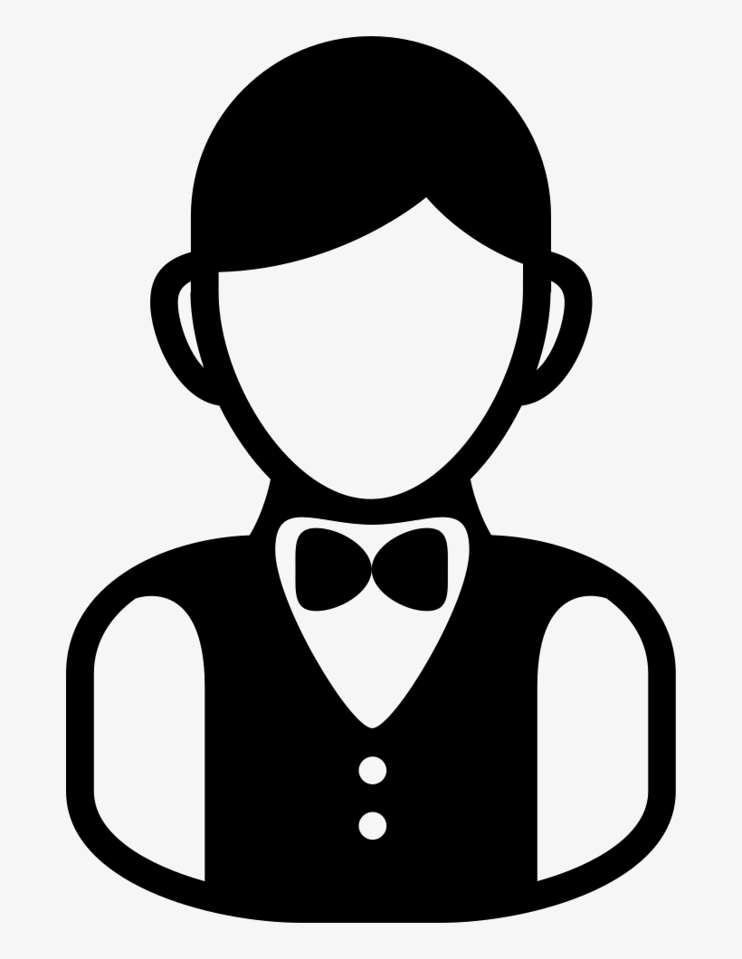 - Food - Waiter Comments - Waiter Icon Png, transparent png #2025247