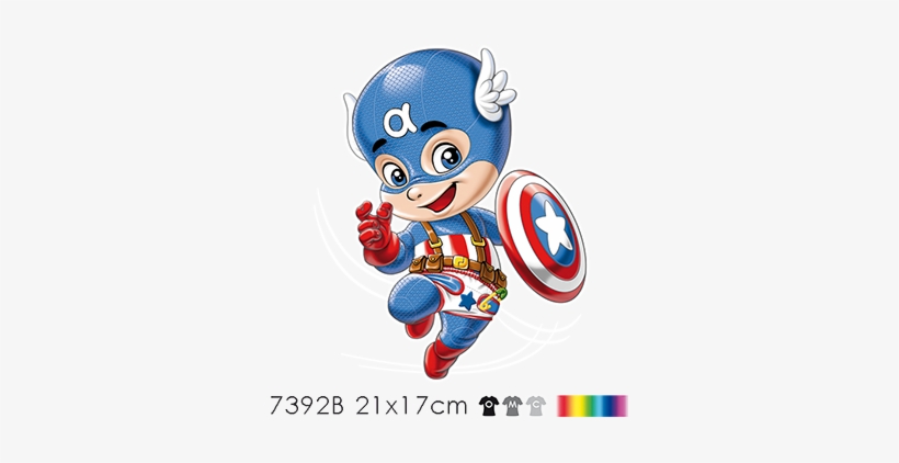 Capitan America Bebe Png - Cartoon, transparent png #2025721