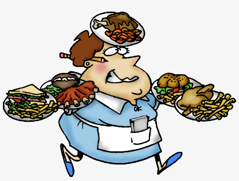 Image Freeuse Download Cartoon Stressed Person Desktop - Waitress Clip Art, transparent png #2025872