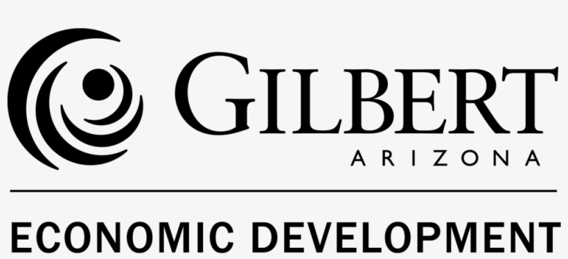 Econdev Gilbertlogo Black - Town Of Gilbert, transparent png #2026090