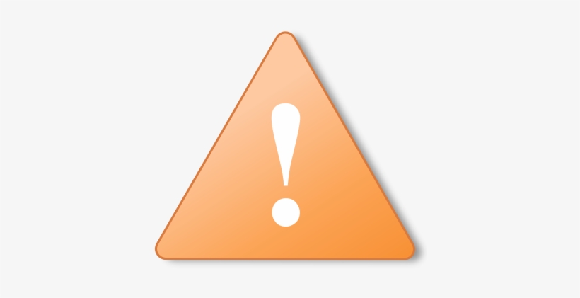 Warning Icon Orange - Alert Icon, transparent png #2026355