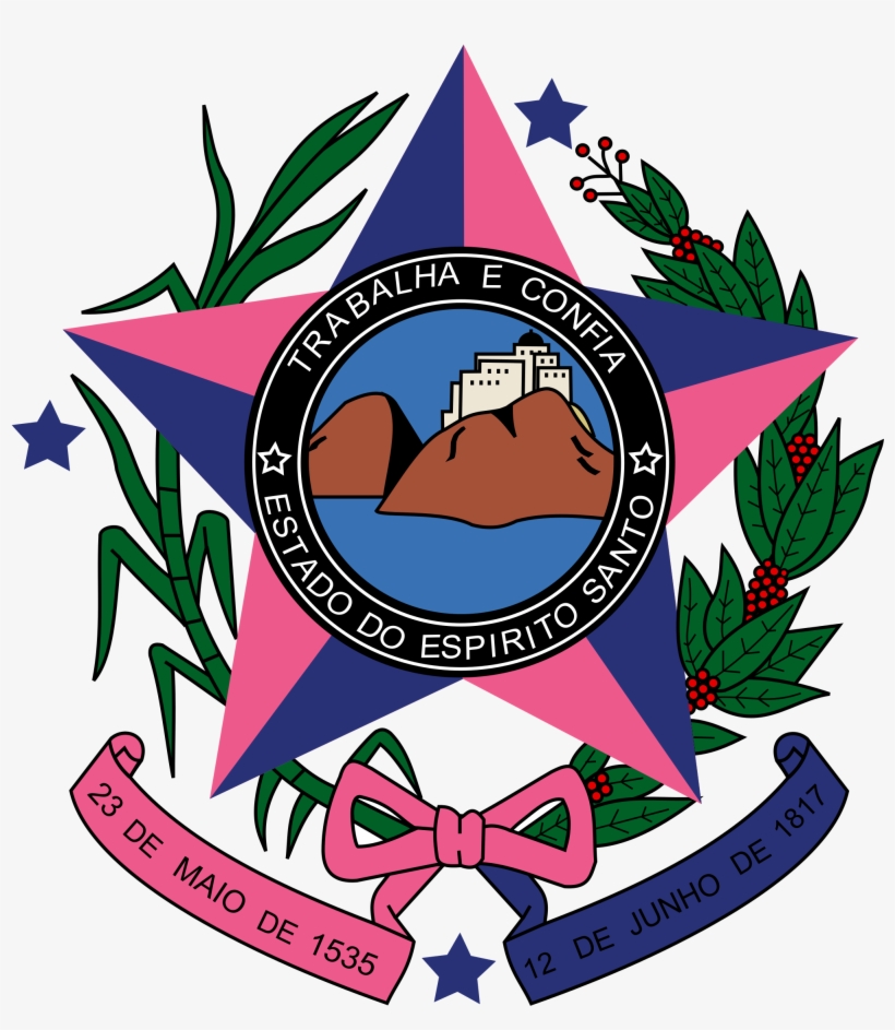 Brasão Do Espírito Santo - Espírito Santo, transparent png #2026471