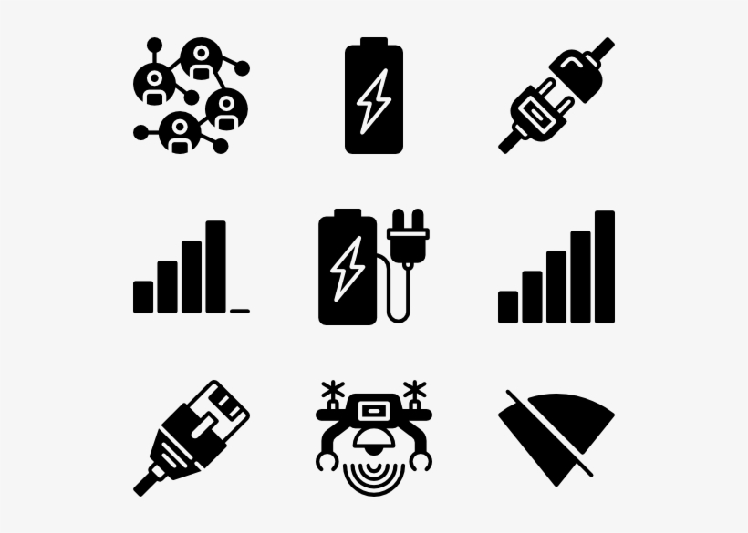 Connections 50 Icons, transparent png #2026551