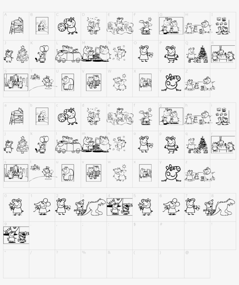 Peppa Pig - Number, transparent png #2026974