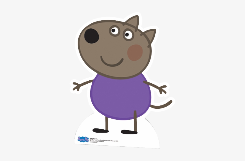 Danny Dog Cardboard Cutout - Danny Dog From Peppa Pig, transparent png #2027027