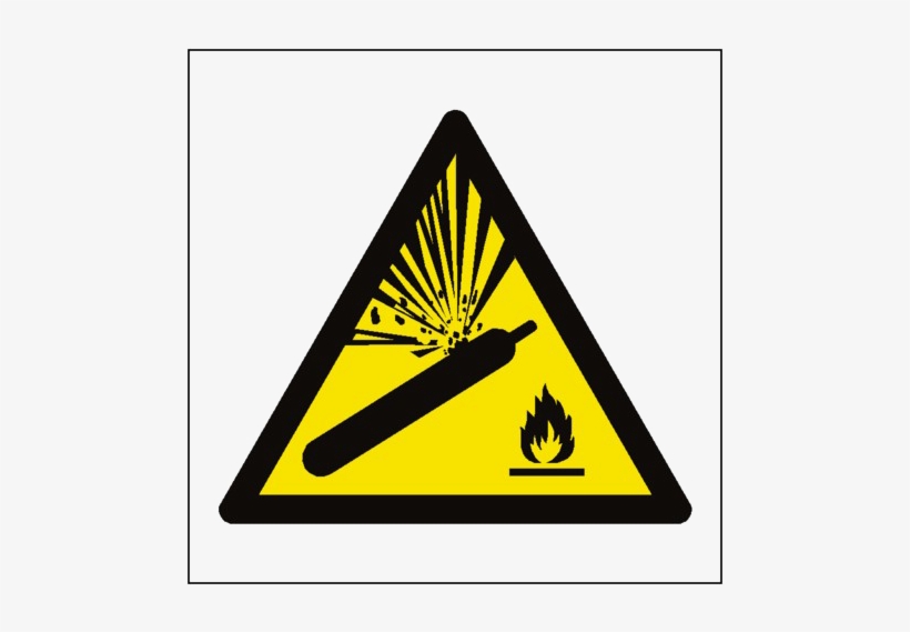 Explosive Sign Transparent Images Png - Falling Objects Hazard Sign, transparent png #2027397