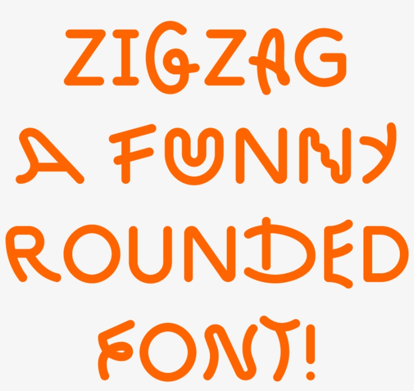 Benoit Bodhuin Zig Zag - Font, transparent png #2027653