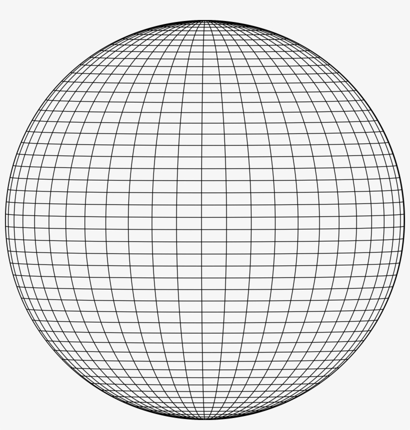 This Free Icons Png Design Of 3d Wireframe Sphere, transparent png #2027928
