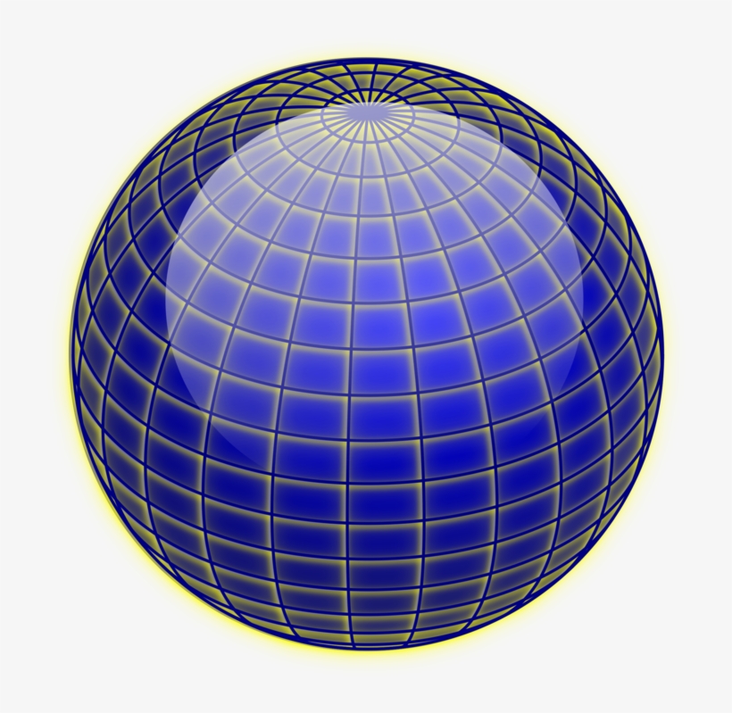 Globe 3d Computer Graphics Wire Frame Model Three Dimensional - Animated Globe Icon, transparent png #2028069
