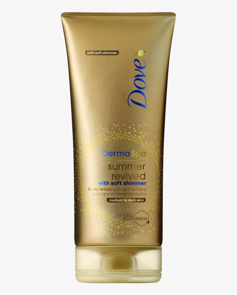 Dove Derma Spa Summer Revived Body Lotion, transparent png #2028536
