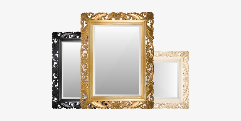 Ready Made Frames With Mirrors - Obrazový Rám - Black Pearl, transparent png #2028574