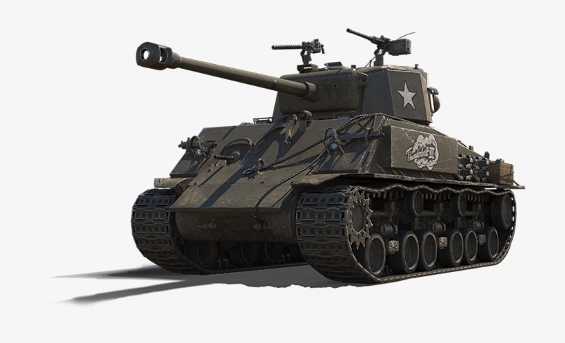 M4a3e8 Thunderbolt Vii - M4a3e8 Thunderbolt Vii Png, transparent png #2028747