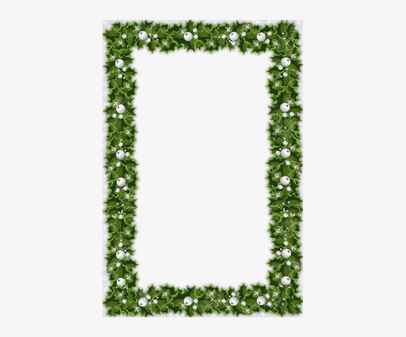 Christmas Photo Frame With Mistletoe - Weihnachtskarte - Grafton Straße, Dublin Karte, transparent png #2029252