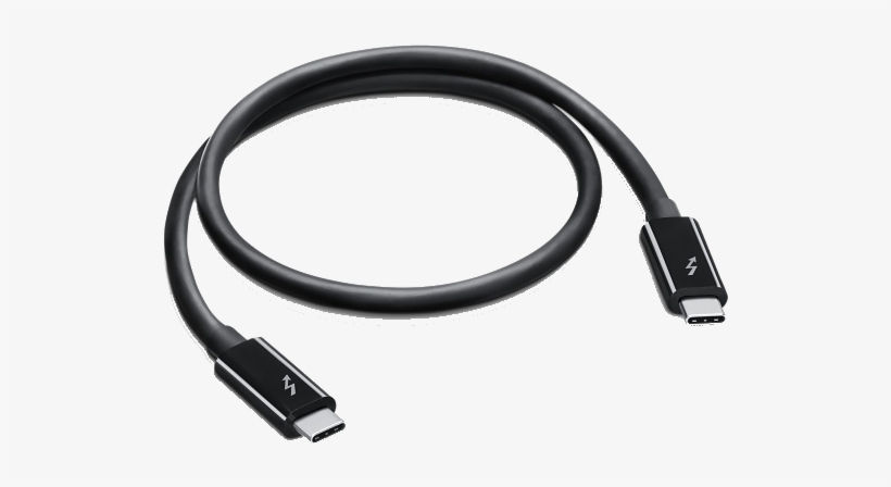 Thunderbolt™ 3 Cable - Cable Thunderbolt A Usb, transparent png #2029386