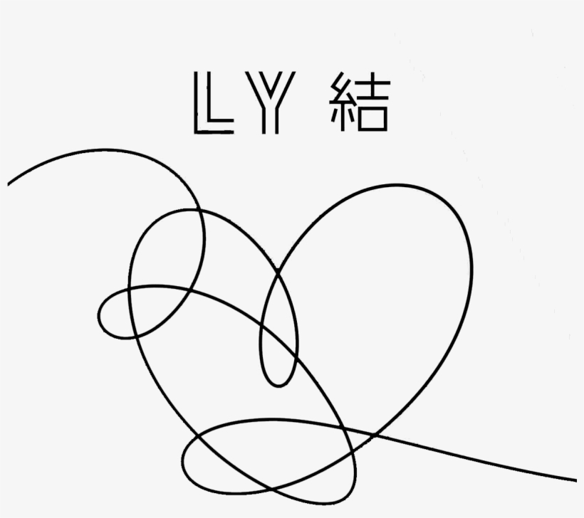 Png Word Logo Drawing Pictures Png Png Word Bts Logo - Bts Love Yourself Answer Logo, transparent png #2029807