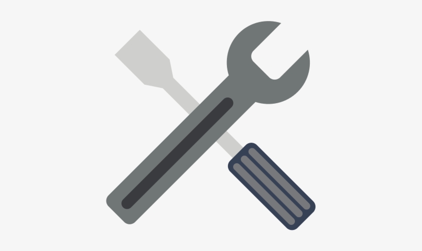 Image Freeuse Library Wrench And Screwdriver Icon Image - Wrench, transparent png #2029808