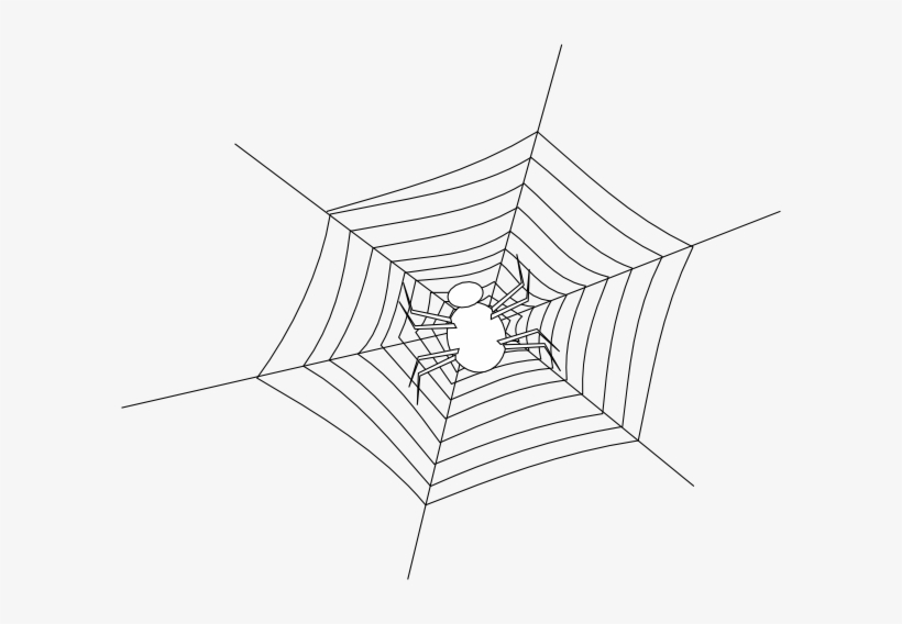 Spider On Web Clipart Source, transparent png #2029842