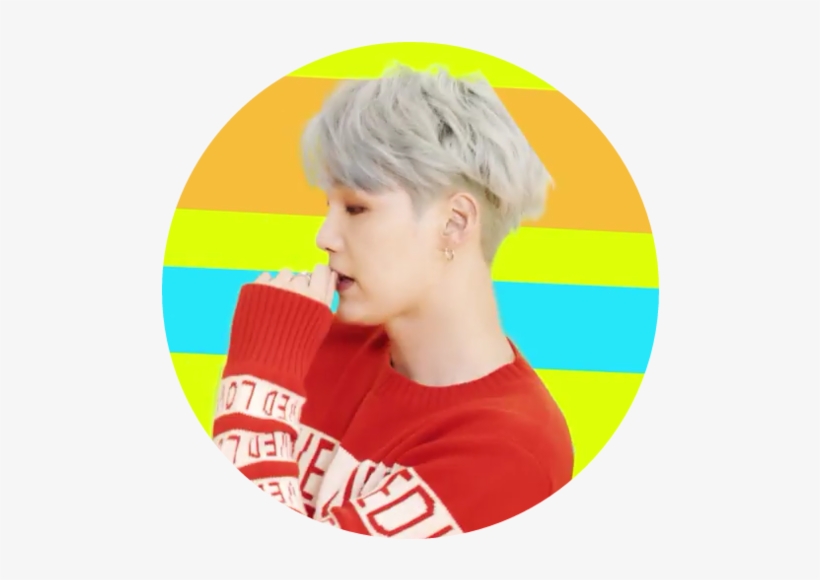 Amen, Blue, And Dna Image - Bts Suga Dna In Profile, transparent png #2030270