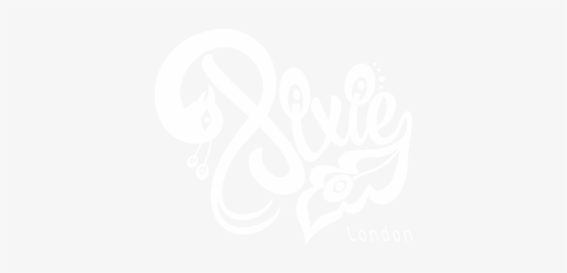 Pixie London Logo White For Logo - London, transparent png #2030320