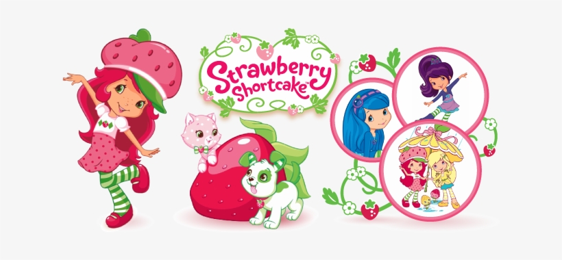 Strawberry Shortcake Main - Strawberry Short Cake Clip Art, transparent png #2030464