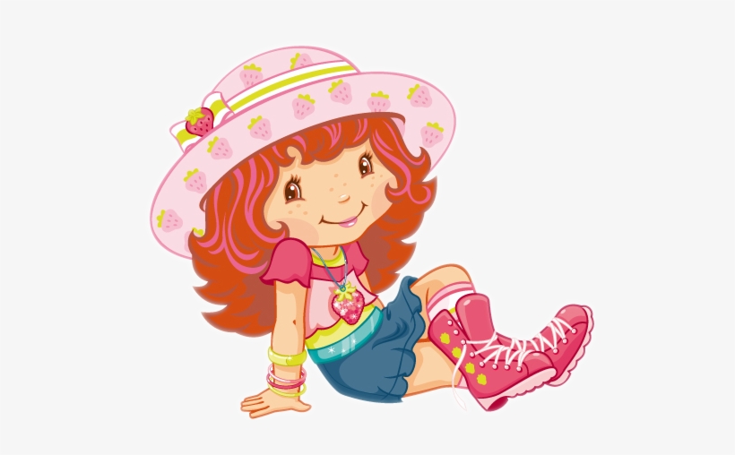 Charlotte Aux Fraises Posant Assise - Strawberry Shortcake Tv Show 2007, transparent png #2030466