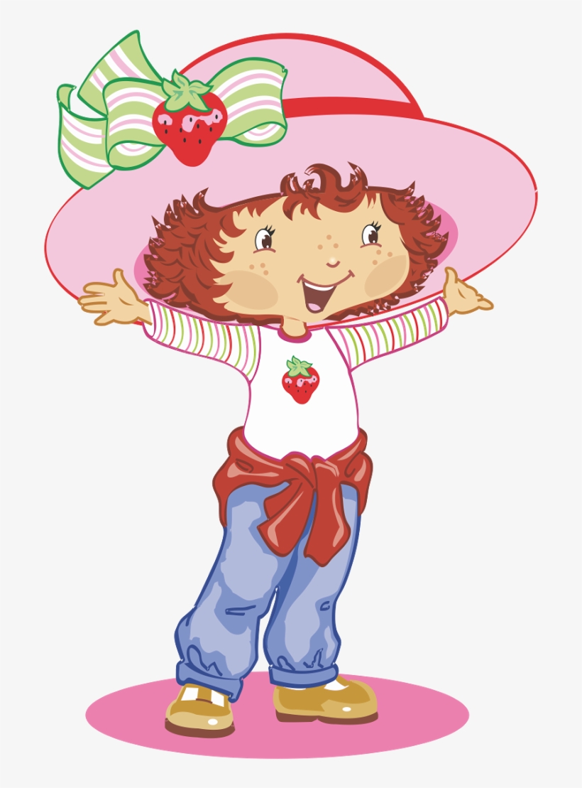 Strawberry Shortcake Rosita Fresita Logo Vector - Strawberry Shortcake Vector, transparent png #2030846