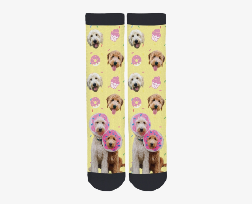 Forrest & Jameson Goldendoodles Crew Socks - Sock, transparent png #2031136