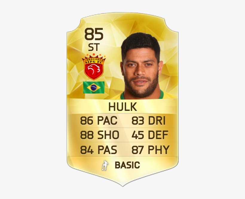 #hulk Is Set To Join Sven-göran Eriksson's #shanghaisipg - Kante Fifa 17 Card, transparent png #2031833