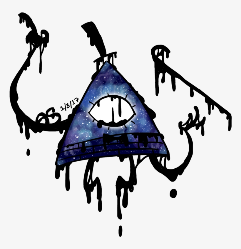 Once The Ruler Of Everything - Galaxy Bill Cipher Png, transparent png #2032131